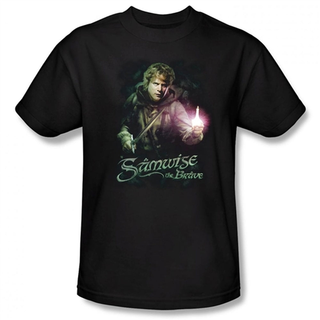 Samwise The Brave (The Lord of the Rings) Unisex Black Shirt