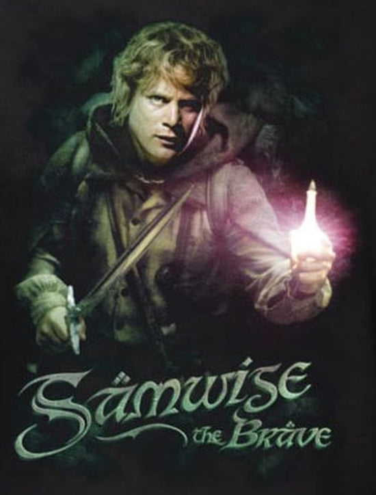 Samwise The Brave (The Lord of the Rings) Unisex Black Shirt