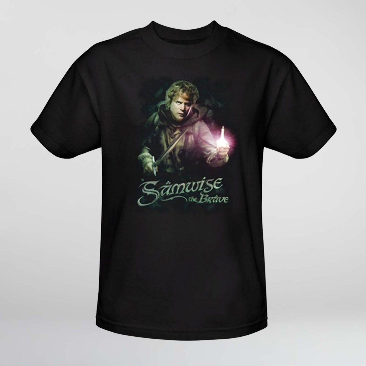 Samwise The Brave (The Lord of the Rings) Unisex Black Shirt