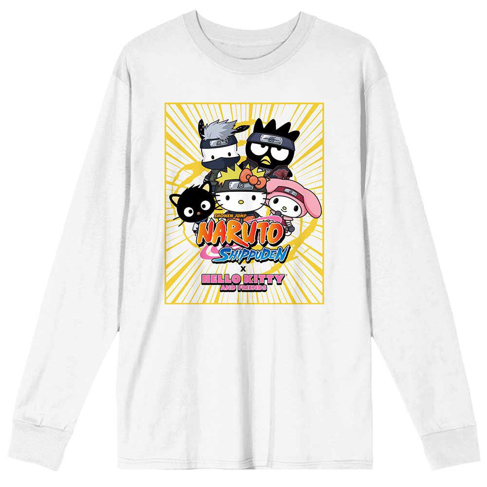 Naruto Shippuden x Hello Kitty & Friends Group Long Sleeve Shirt