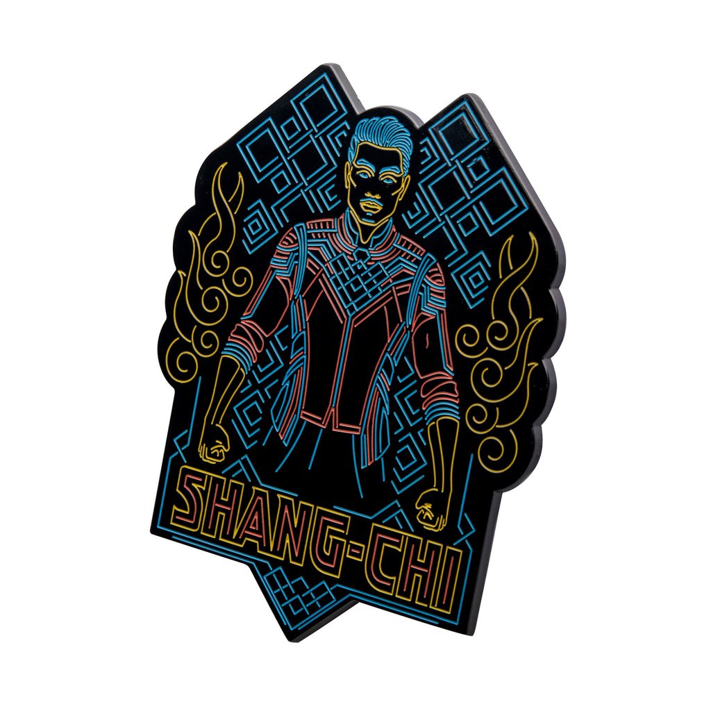 Load image into Gallery viewer, Shang-Chi Glow-In-The-Dark (Marvel) 3.5&amp;quot; Large Metal Pin
