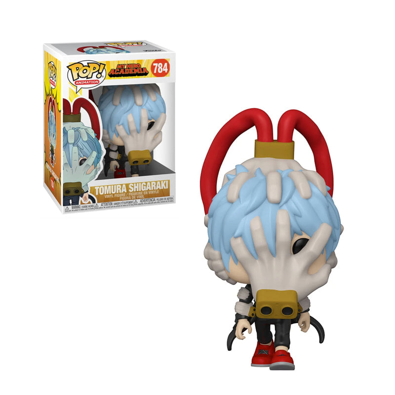 My Hero Academia Shigaraki Funko Pop  Tomura Shigaraki's real name is Tenko Shimura. His ultimate goal is to kill All Might and create a new form of justice in his own image. His quirk is Decay, allowing his to disintegrate anything he touches with all five fingers.