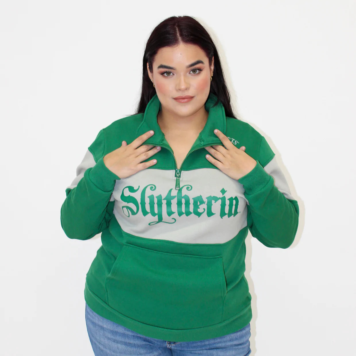 Slytherin (Harry Potter) Pullover Sweater by Cakeworthy