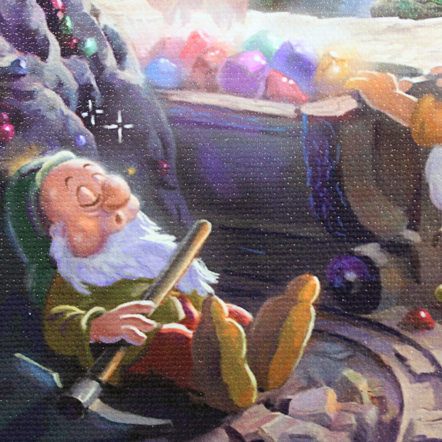 Snow White and the Seven Dwarfs (Disney) Wrapped Canvas Art Print