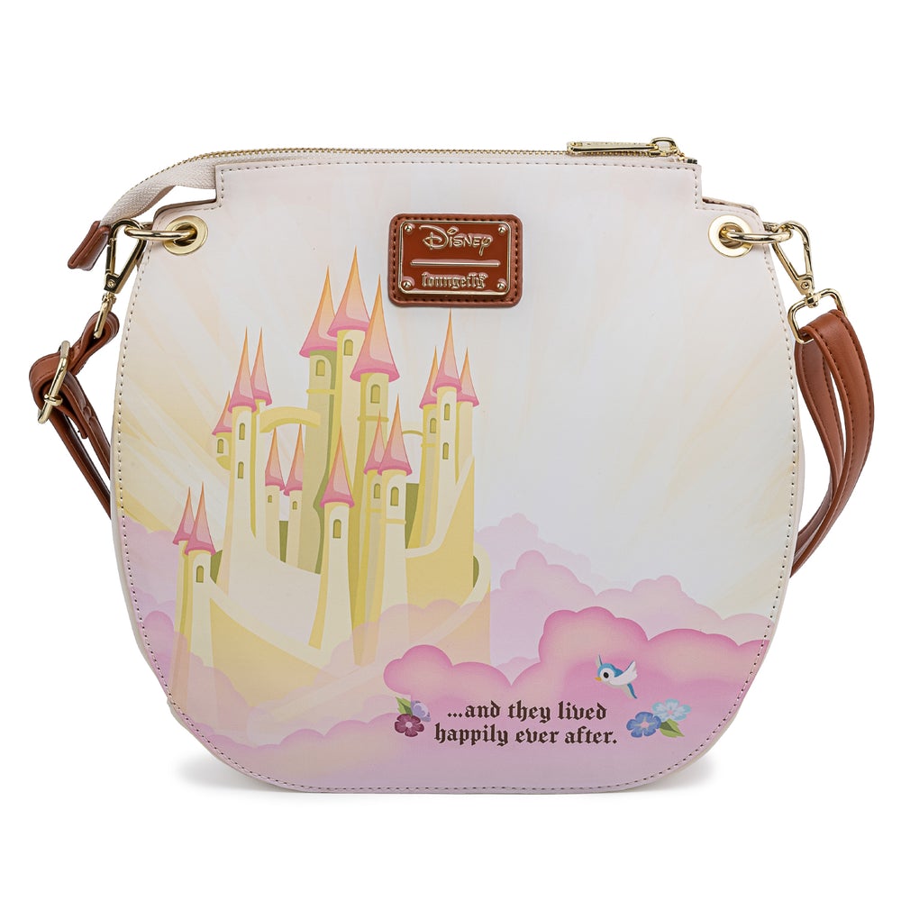 cinderella castle crossbody bag