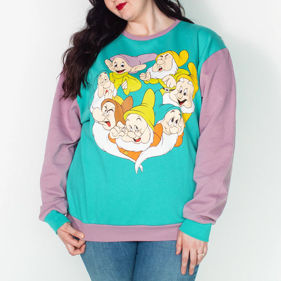 Snow White and the Seven Dwarfs (Disney) Crew Neck Sweater by Cakeworthy