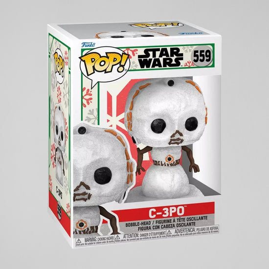 C-3PO Snowman (Star Wars) Holiday Glitter Funko Pop!