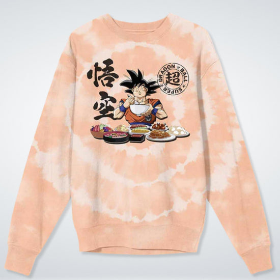 Goku Feast (Dragon Ball Z) Long Sleeve Sweater