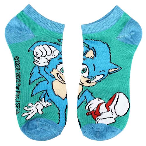 Sonic the Hedgehog Ankle Socks Set of 5