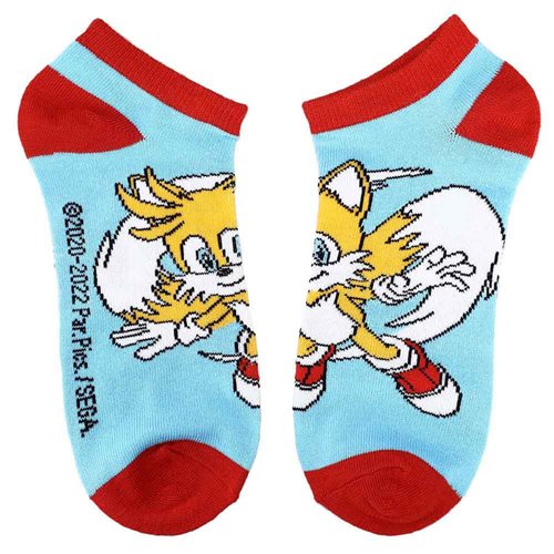 Sonic the Hedgehog Ankle Socks Set of 5