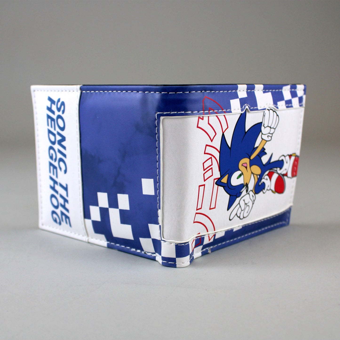 Load image into Gallery viewer, Sonic the Hedgehog Japanese Kanji Logo Bifold Wallet
