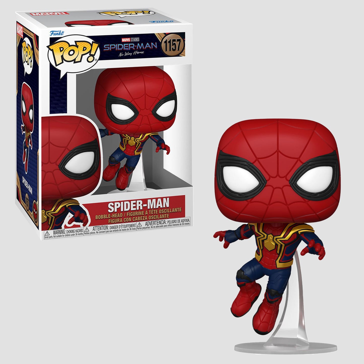 Spider-Man Leaping (Spider-Man: No Way Home) Marvel Funko Pop!