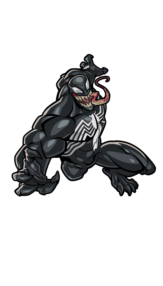 Venom (#628) Marvel Spider-Man Maximum Venom FiGPiN