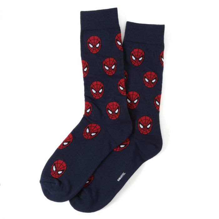 Spider-Man (Marvel) Navy Dress Socks