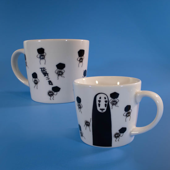 Load image into Gallery viewer, Spirited Away No Face Studio Ghibli Color Changing Ceramic Tea Mug
