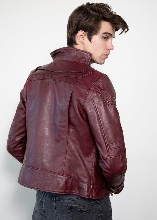 Metro Fusion - Valabasas 'Solace' Leather Jacket - Men's Jackets