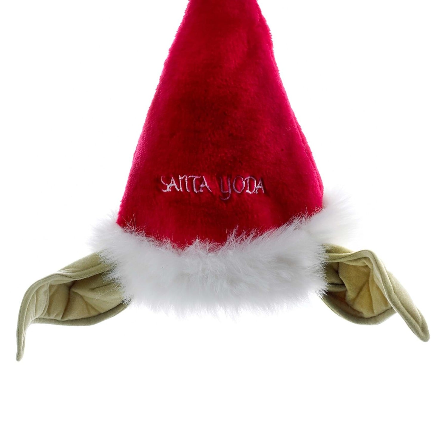 Yoda (Star Wars) 14-Inch Plush Holiday Santa Hat