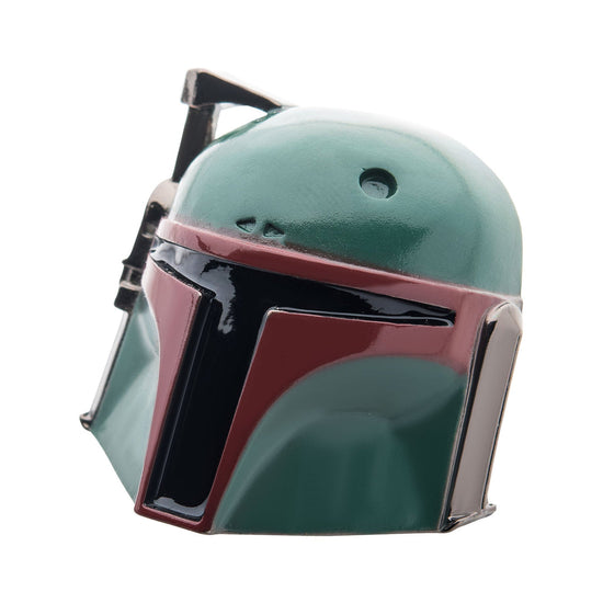 Load image into Gallery viewer, Boba Fett Helmet (The Book of Boba Fett) Star Wars 3D Sculpted Enamel Pin

