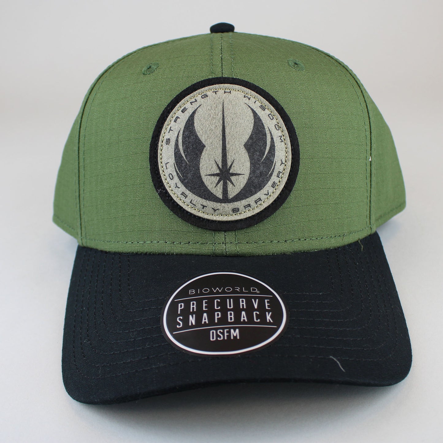 Load image into Gallery viewer, Jedi &amp;quot;Heroes of the Force&amp;quot; (Star Wars) Embroidered Patch Snapback Hat
