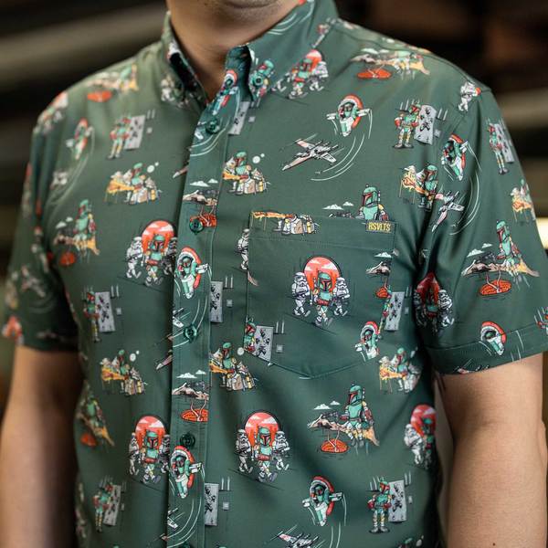 Star Wars Men's This Is The Bouquet Button Down Shirt