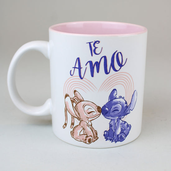 Stitch & Angel "Te Amo" (Lilo & Stitch) Disney 20oz Ceramic Mug