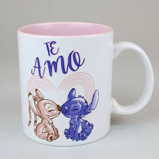 Stitch & Angel "Te Amo" (Lilo & Stitch) Disney 20oz Ceramic Mug