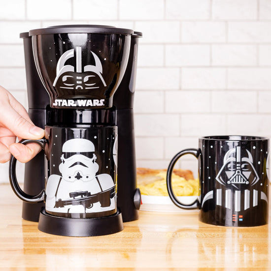 Star Wars Darth Vader & Stormtrooper Single Cup Coffee Maker & Mug