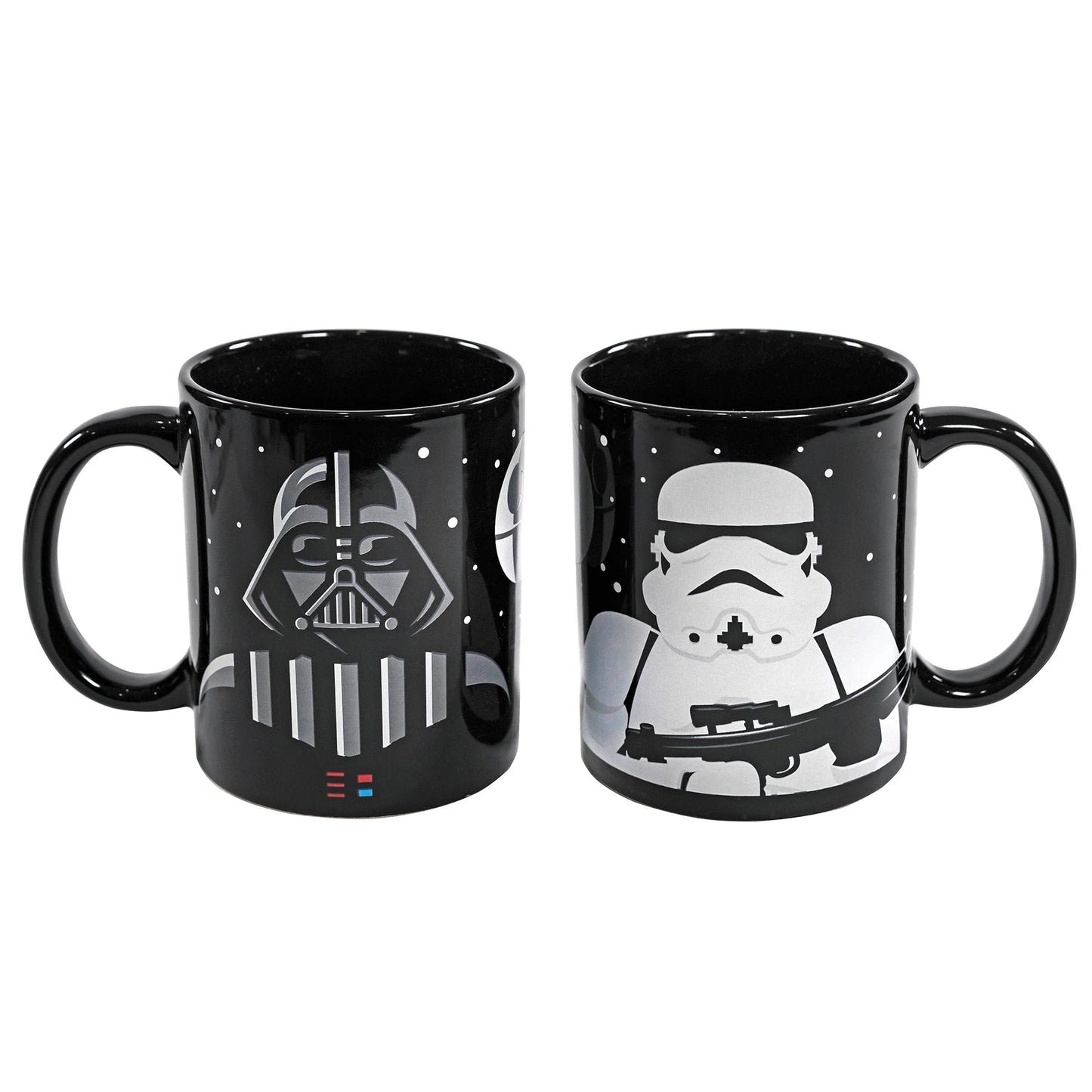 Darth Vader & Stormtrooper (Star Wars) Single Cup Coffee Maker Gift Set with Mugs