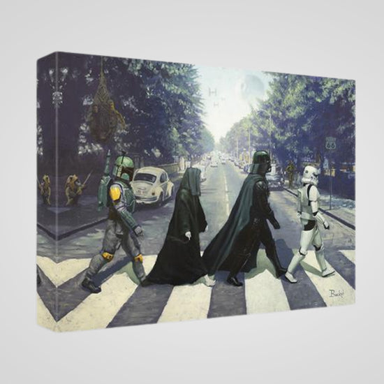 Load image into Gallery viewer, Abbey Rogue (Star Wars x The Beatles) Album Cover Parody Art Print
