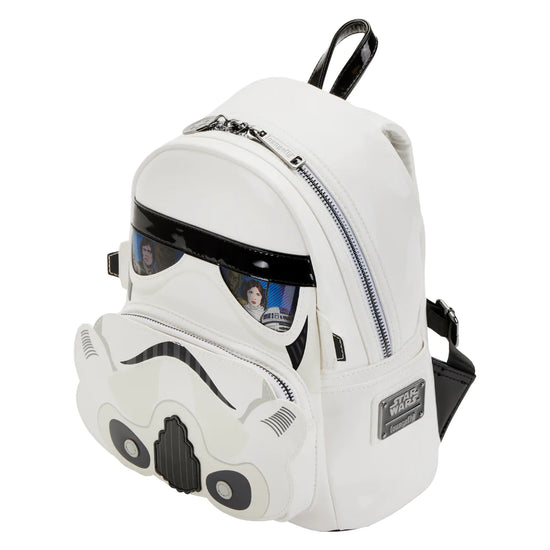 Load image into Gallery viewer, Stormtrooper (Star Wars) Lenticular Cosplay Mini Backpack by Loungefly
