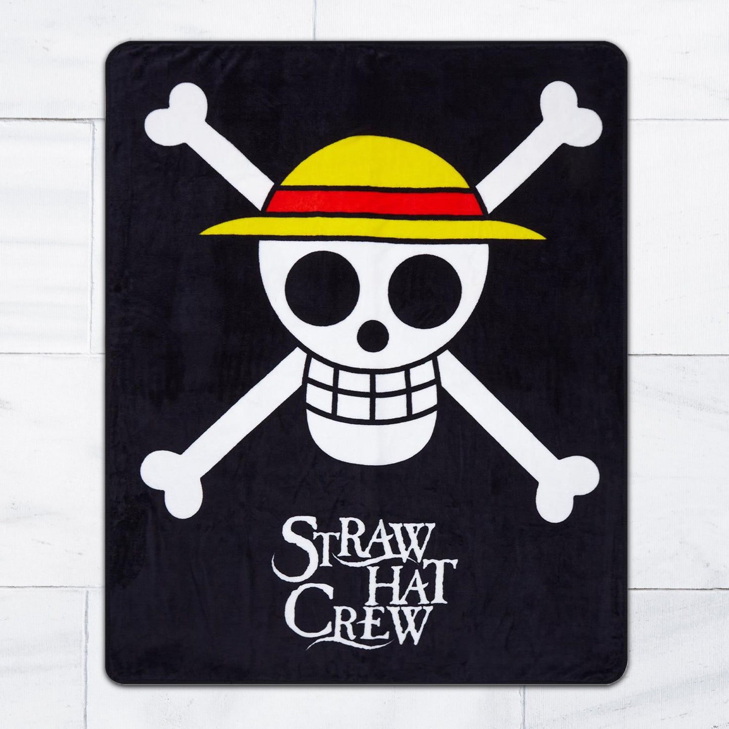 Load image into Gallery viewer, Luffy (One Piece) Straw Hat Crew Blanket
