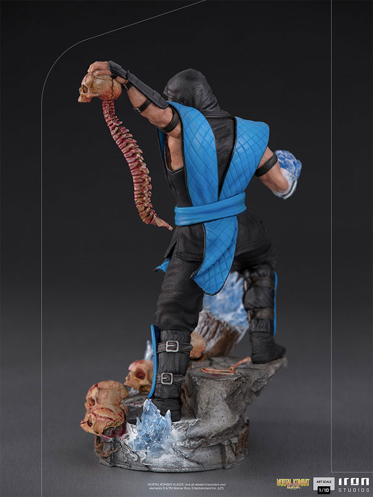 Estátua Sub-Zero - Mortal Kombat - Art Scale 1/10 - Iron Studios -  lojalimitededition