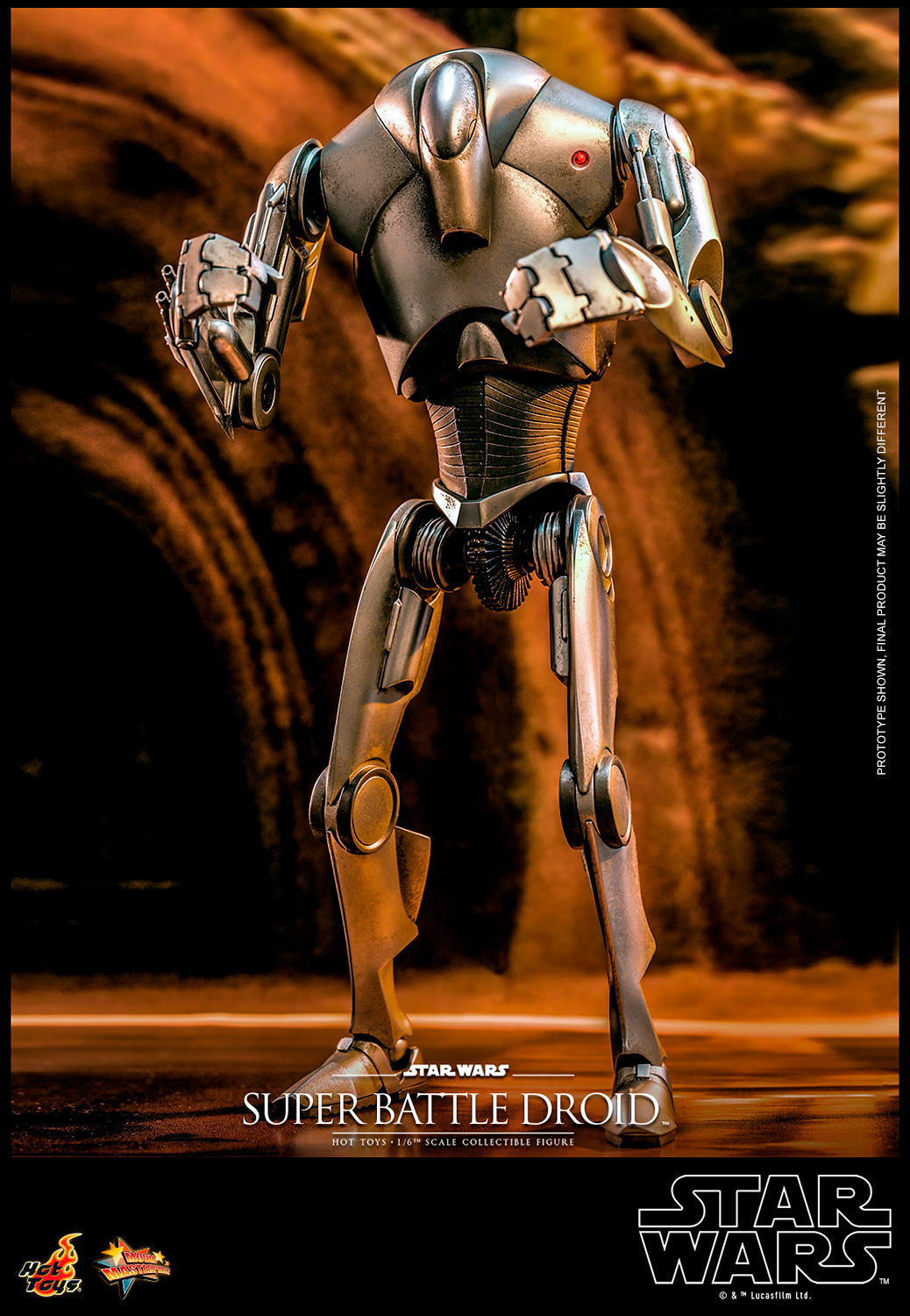 *Pre-Order* Super Battle Droid (Star Wars: Attack of the Clones) 1:6 Figure by Hot Toys