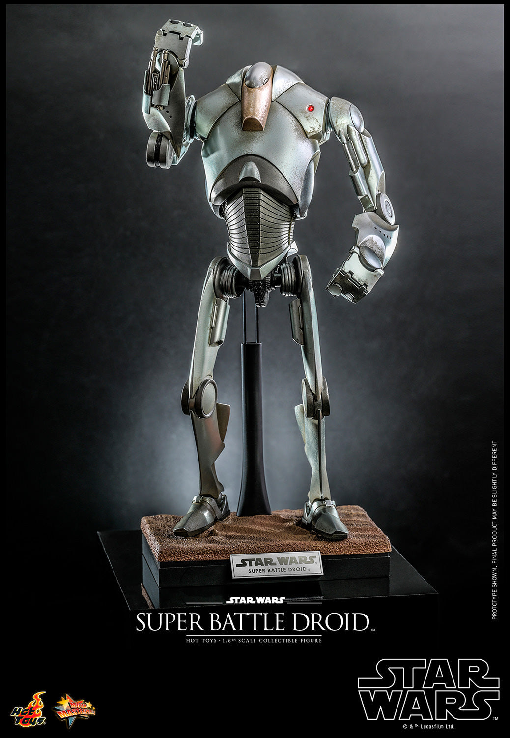 *Pre-Order* Super Battle Droid (Star Wars: Attack of the Clones) 1:6 Figure by Hot Toys