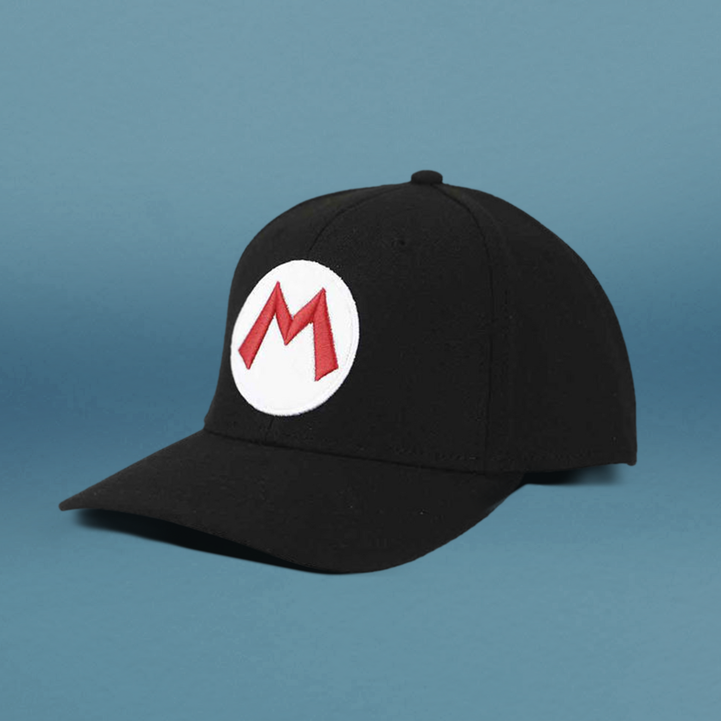 Super Mario Logo Elite Flex Embroidered Pre-Curve Hat