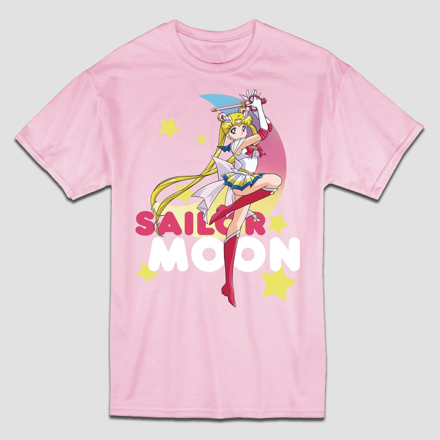 Sailor Moon Kanji Grey T Shirt - S 