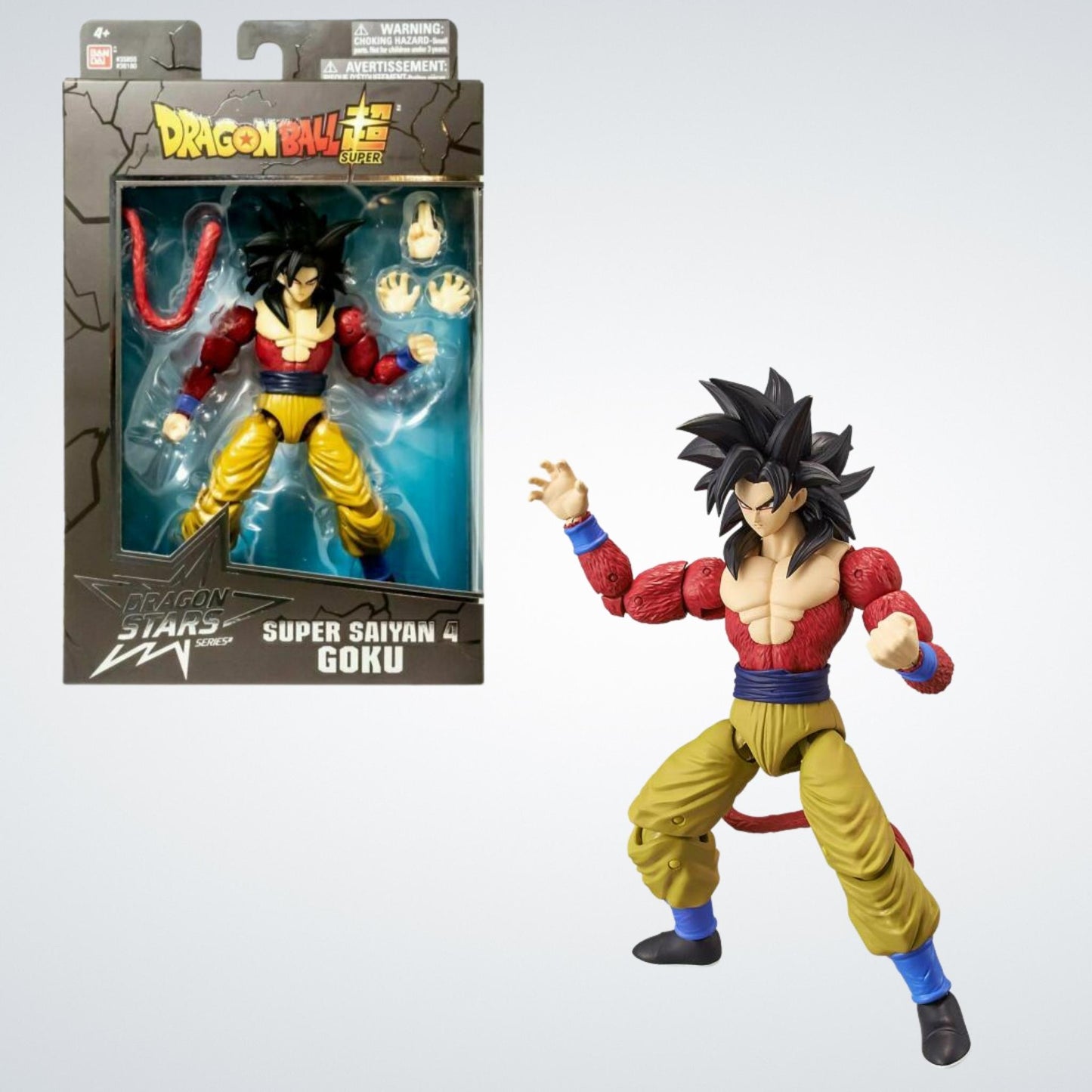 Load image into Gallery viewer, Super Saiyan 4 Goku (Dragon Ball Super) Dragon Stars Action Figure
