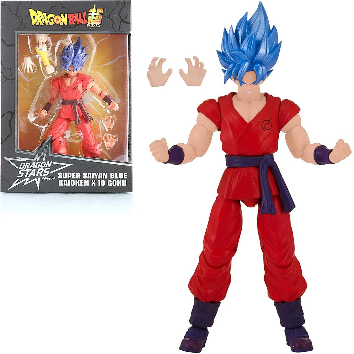 Action Figure Dragon Ball Super Blood Of Saiyans Super Saiyan Blue Goku  Kaioken Bandai Banpresto 26756/26757