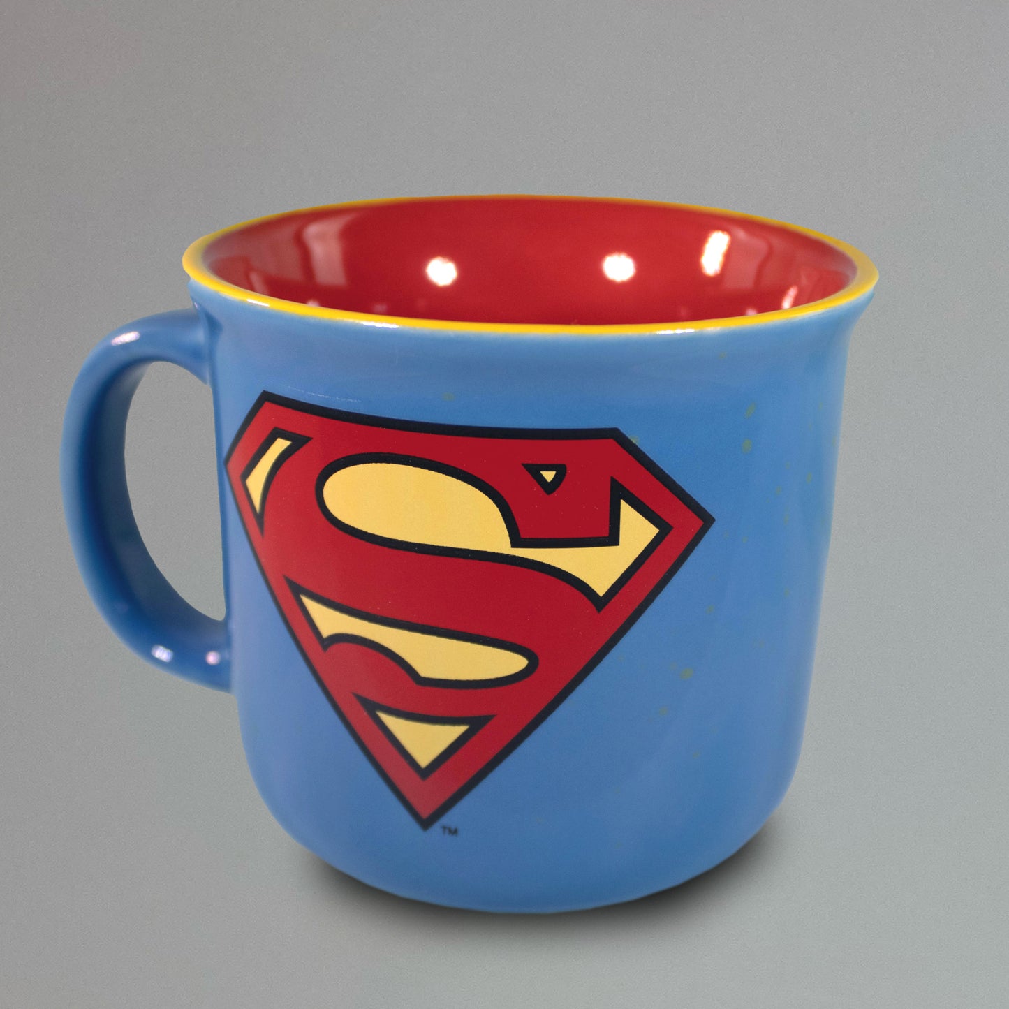 Superman Logo DC Comics 14oz Ceramic Campfire Mug