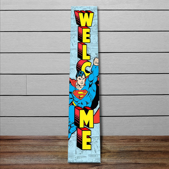 Load image into Gallery viewer, Superman (DC Comics) 40&amp;quot; Welcome Porch Sign
