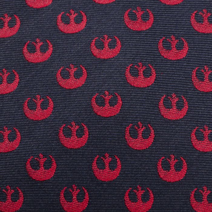 Rebel Alliance Symbol (Navy & Red) Star Wars Fine Necktie