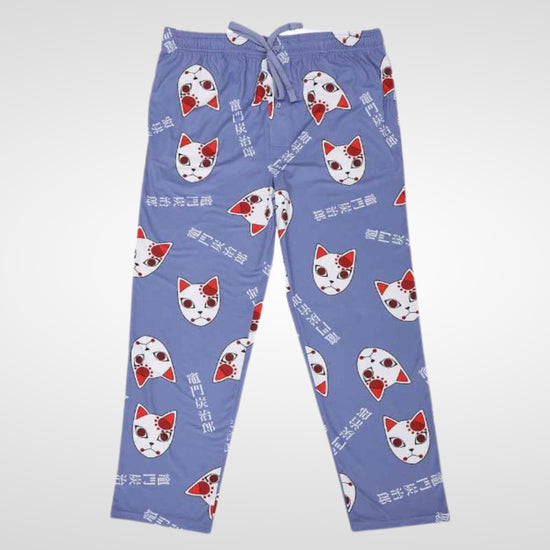 Load image into Gallery viewer, Tanjiro Warding Mask (Demon Slayer) All Over Print Lounge Pants
