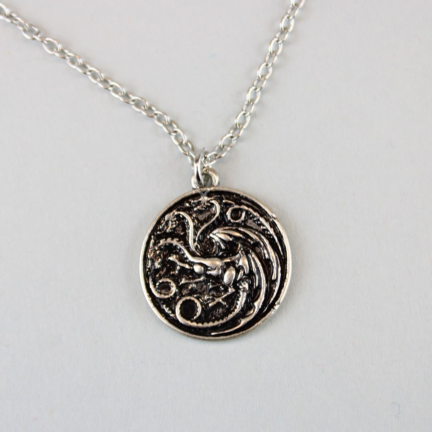 Load image into Gallery viewer,  Targaryen Crest (House of the Dragon) Pendant Necklace
