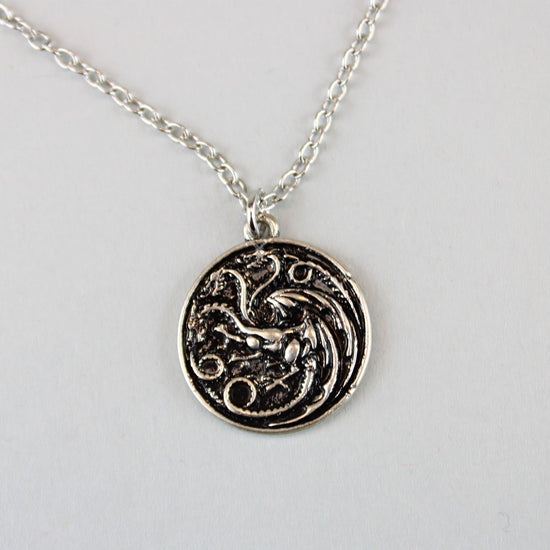  Targaryen Crest (House of the Dragon) Pendant Necklace