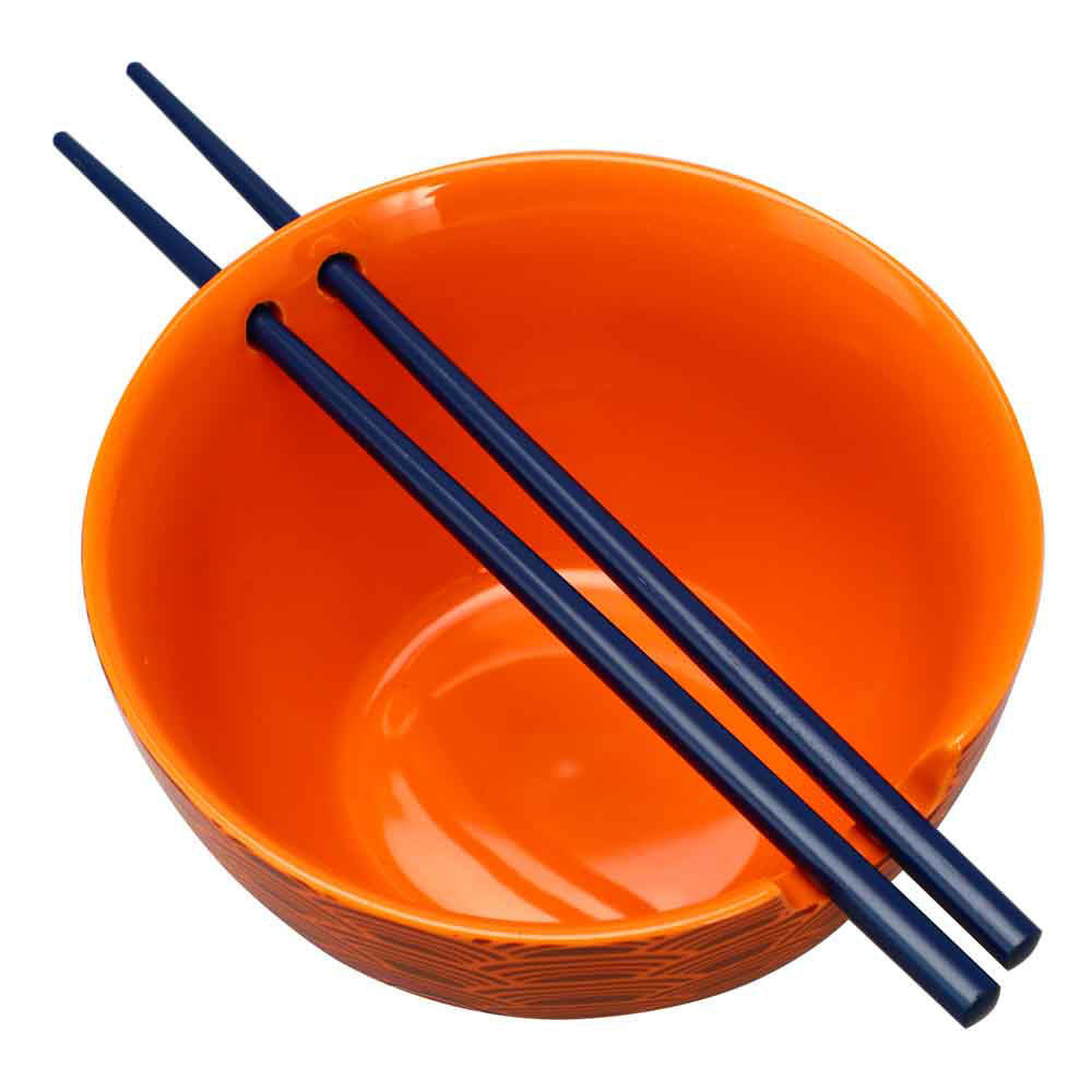 Team 7 (Naruto Shippuden) 6" Ceramic Ramen Bowl with Chopsticks