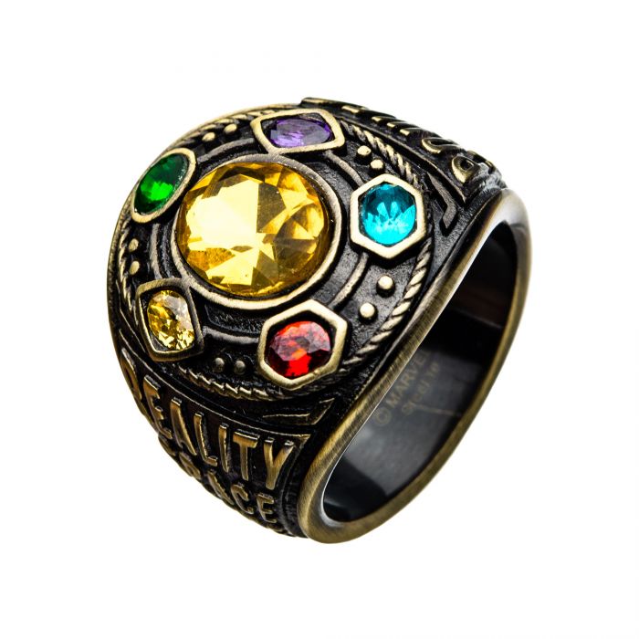 Load image into Gallery viewer, Thanos Infinity Stones (Marvel: Infinity Saga) Ring
