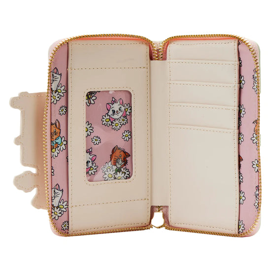 The Aristocats House with Marie (Disney) Zip Around Wallet by Loungefly