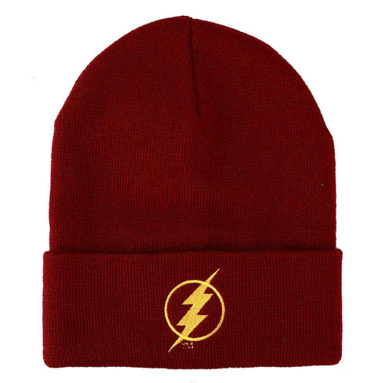 The Flash Logo (DC Comics) Cuff Beanie Hat