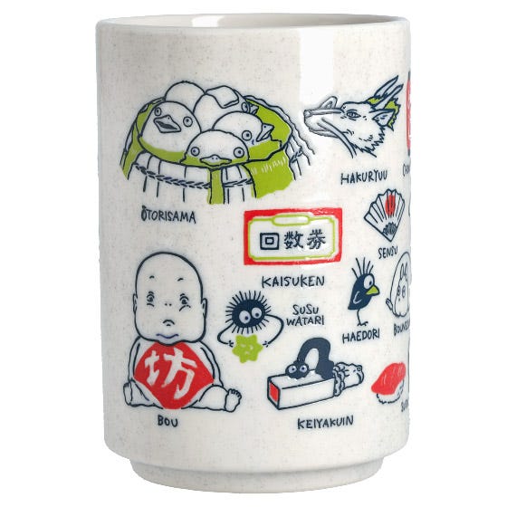 Load image into Gallery viewer, Spirited Away Studio Ghibli Ceramic Tea Cup
