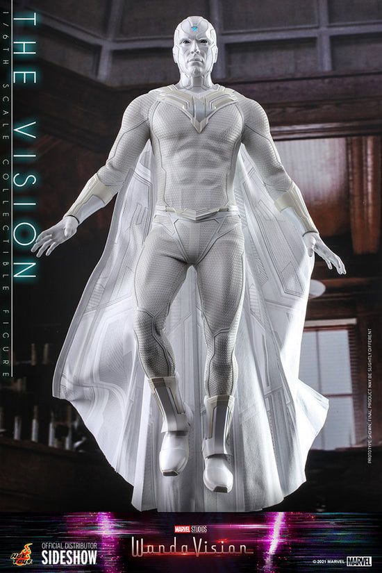 The Vision (White Vision) WandaVision Marvel 1:6 Scale Figure by Hot Toys